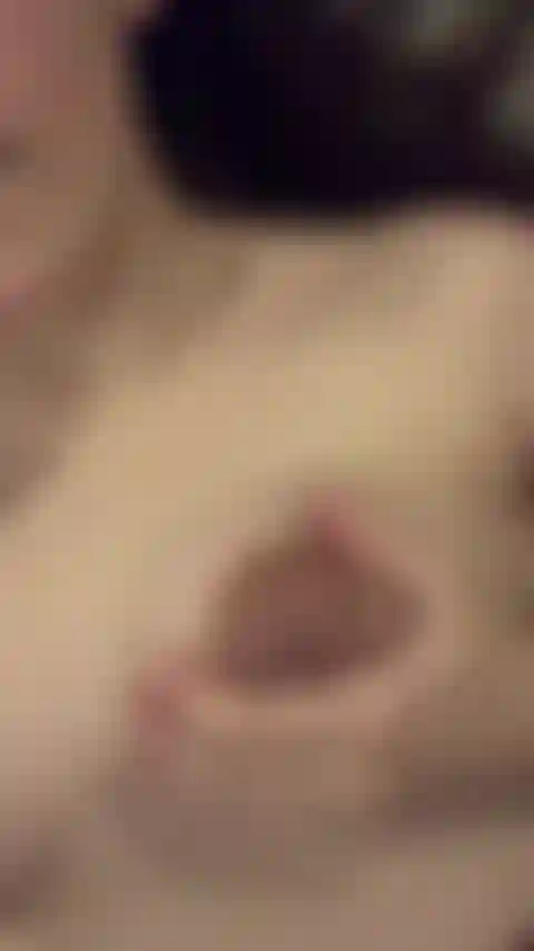 Sensually playing with my tits