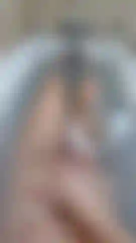 Milky Bath Masturbation