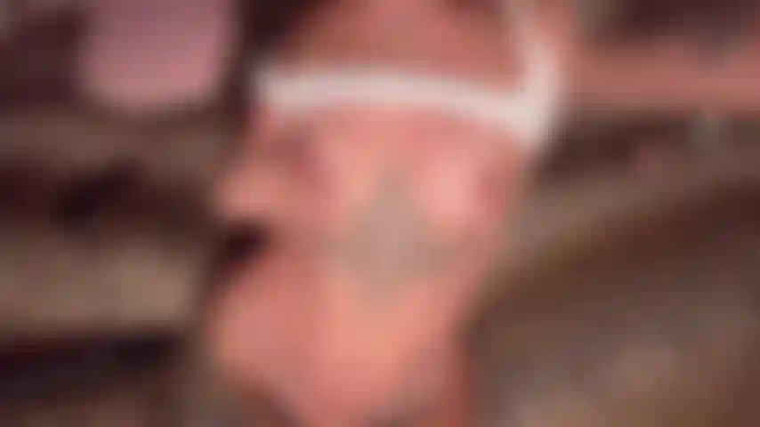 Playing with  my small tits n tasting my yummy pussy juice