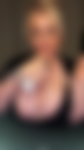 Tit wanking and letting this 8 inch cock cum all over my tits.