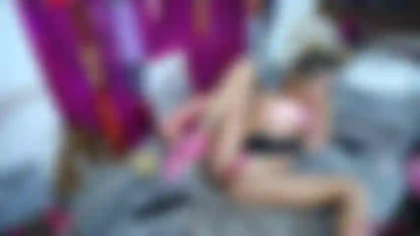 ANAL with BIG DILDO doggy style