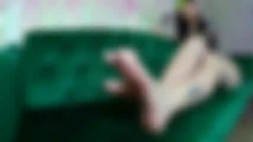 White Polish Foot Nude JOI